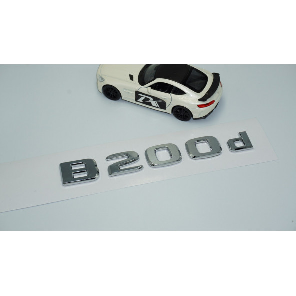 Dk Tuning B200d Bagaj Krom Abs 3m 3d Yazı Logo Benz İle Uyumlu - Resim 2