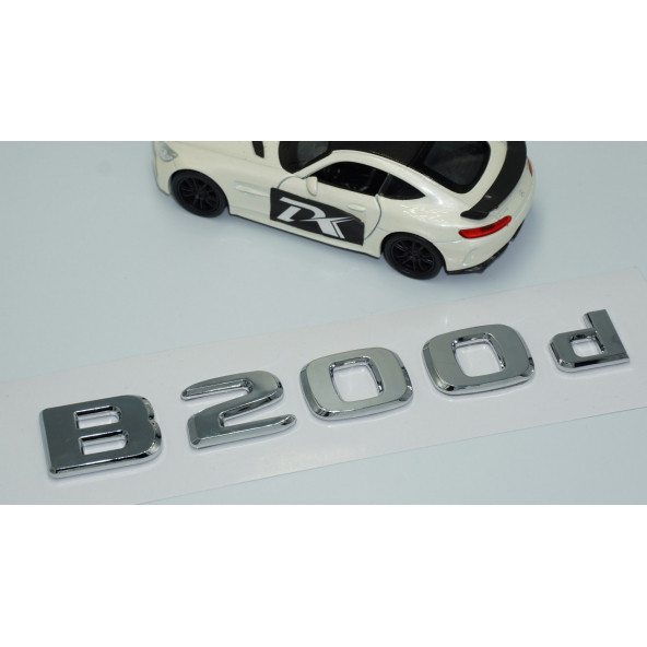 Dk Tuning B200d Bagaj Krom Abs 3m 3d Yazı Logo Benz İle Uyumlu - Resim 3