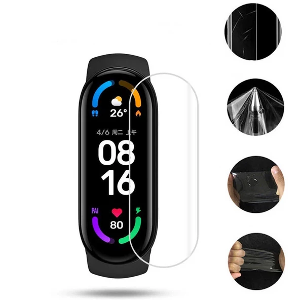 Xiaomi Mi Band 7 Zore Narr Tpu Body Ekran Koruyucu - 6