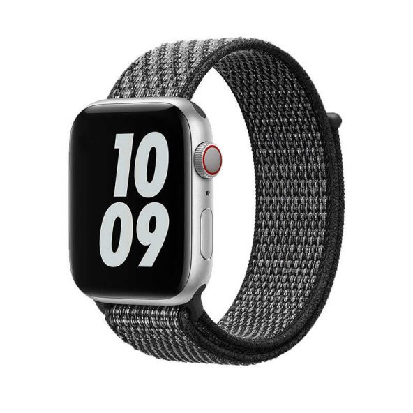 Apple Watch Ultra 49mm Kordon Wiwu Sport Loop Hasır Strap Kayış - 7