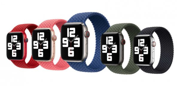 Apple Watch Ultra 49mm Kordon Wiwu Braided Solo Loop Large Strap Kayış - 3