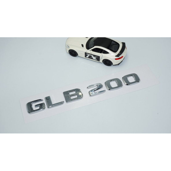 DK Tuning GLB 200 Bagaj Krom ABS 3M 3D Yazı Logo Benz İle Uyumlu - 2