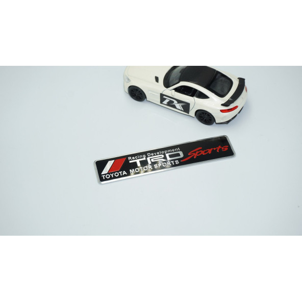 DK Tuning TRD Sports Metal Body Plaka Logo Arma Toyota İle Uyumlu - Resim 2