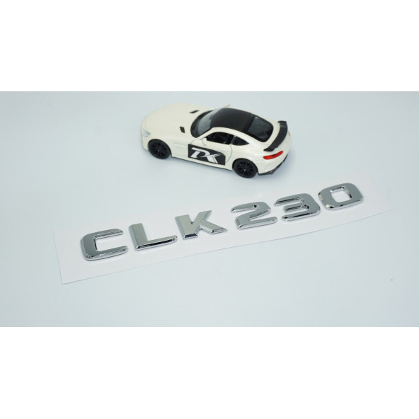 DK Tuning CLK230 Bagaj Krom ABS 3M 3D Yazı Logo Benz İle Uyumlu - 2