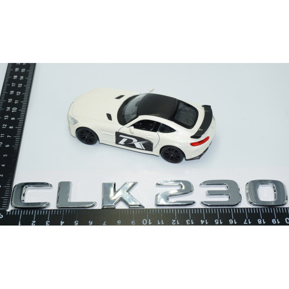 DK Tuning CLK230 Bagaj Krom ABS 3M 3D Yazı Logo Benz İle Uyumlu - 4