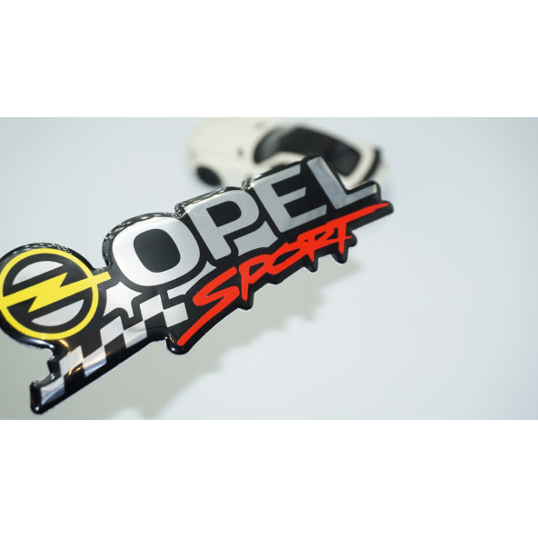 DK Tuning Sport Logo Metal Bagaj 3M Logo Arma Opel İle Uyumlu