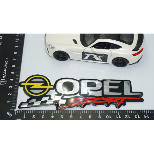 DK Tuning Sport Logo Metal Bagaj 3M Logo Arma Opel İle Uyumlu - 5