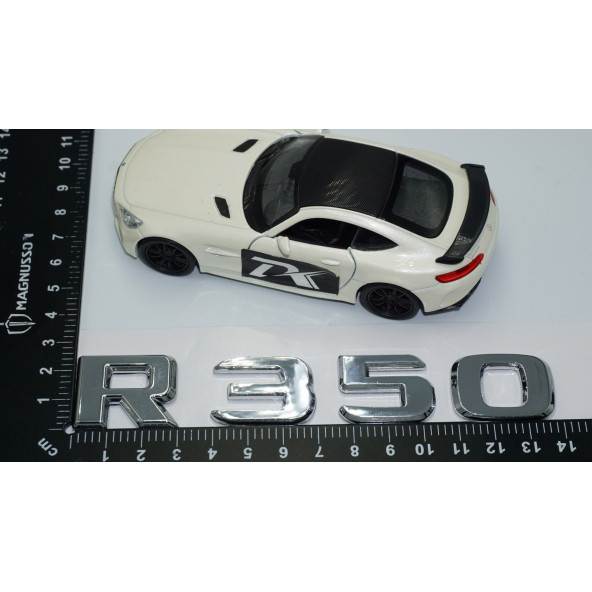 DK Tuning R 350 Bagaj Krom ABS 3M 3D Yazı Logo Benz İle Uyumlu - Resim 4