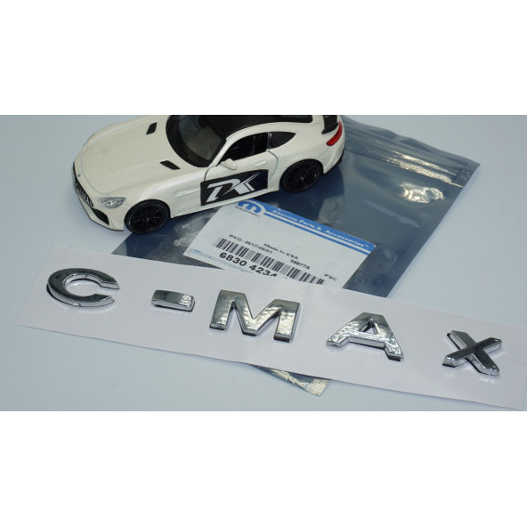 Dk Tuning C Max Mk1 Krom Abs 3m 3d Bagaj Yazı Logo Ford İle Uyumlu - 5
