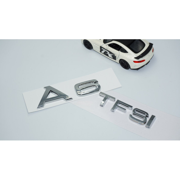 DK Tuning Audi A6 TFSi Krom ABS 3M 3D Bagaj Yazı Logo - Resim 2