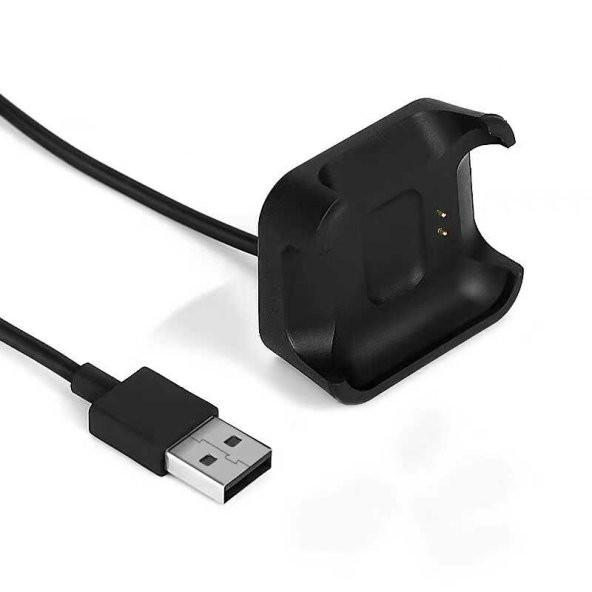 KNY Xiaomi Redmi Watch İçin USB Şarj Kablosu Siyah