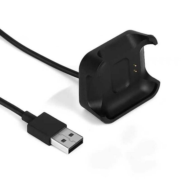 KNY Xiaomi Mi Watch Lite İçin USB Şarj Kablosu Siyah