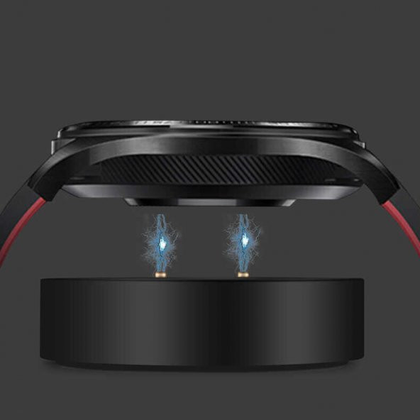 KNY Huawei Watch GT 2 46 MM İçin USB Şarj Kablosu Siyah - 2