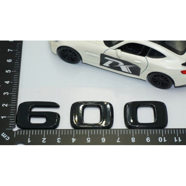 Dk Benz 600 Brabus Bagaj Siyah Abs 3m 3d Yazı Logo - 4