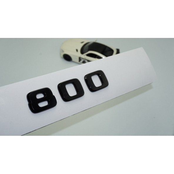 DK Benz 800 BRABUS Bagaj Siyah ABS 3M 3D Yazı Logo ürün görseli 1