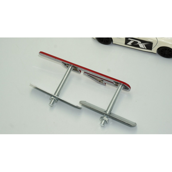 DK Kia GT Ön Panjur Vidalı 3D Krom Metal Logo - 4