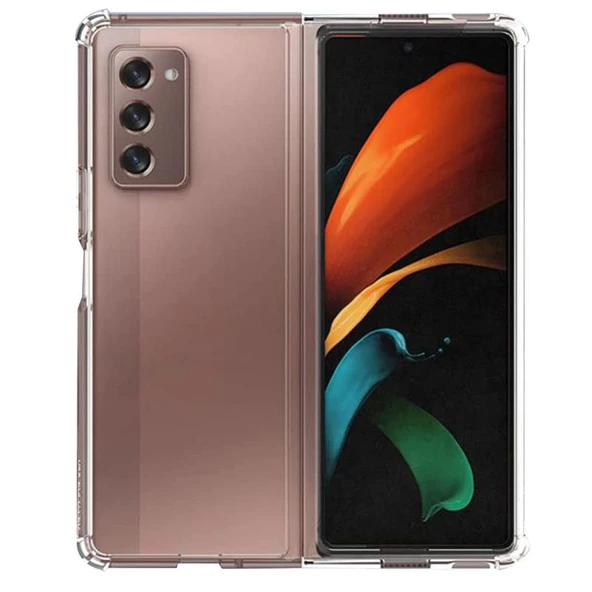 Gpack Samsung Galaxy Z Fold 3 Kılıf AntiShock Korumalı Silikon