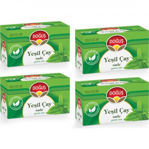Doğuş Yeşil Çay 20li x 4 Paket