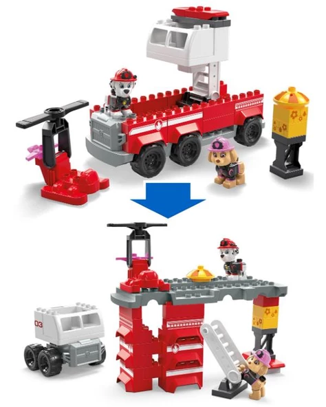 Paw Patrol Marshall’ın Büyük İtfaiye Aracı HHN05 - 3