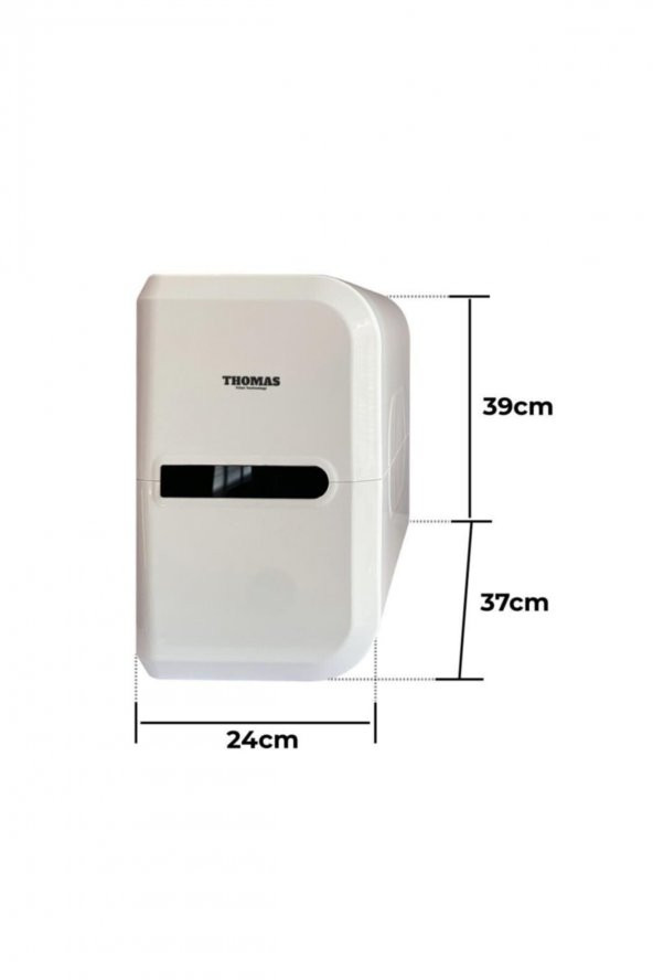 Su Arıtma Cihazı Beyaz Kasa - Dahili 8 Litre Metal Tank Ve Lüx Musluk - 6