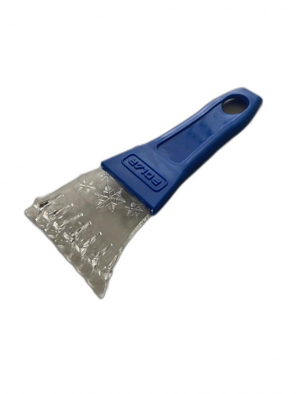 Mavi Saplı Şeffaf Oto Buz Kazıycı