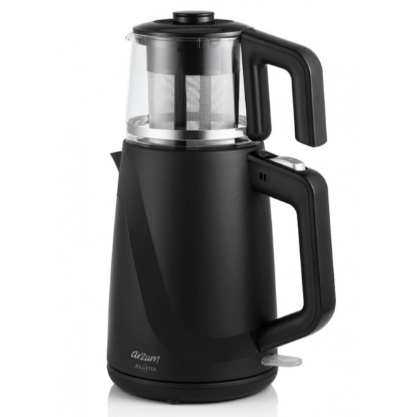 Arzum Ar3062 Jollietea Cam Demlik Çay Makinesi (Siyah) - 2