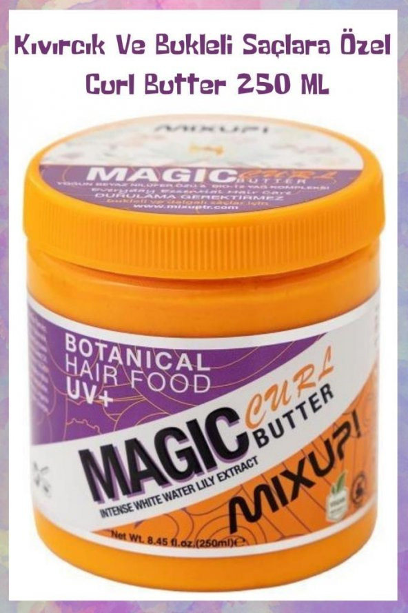 Mixup! Kıvırcık Ve Bukleli Saçlara Özel Curl Butter 250ML