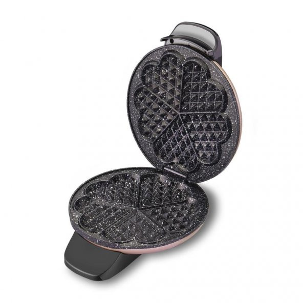 KORKMAZ A319-03 MİA WAFFLE MAKİNESİ ROSAGOLD - 3