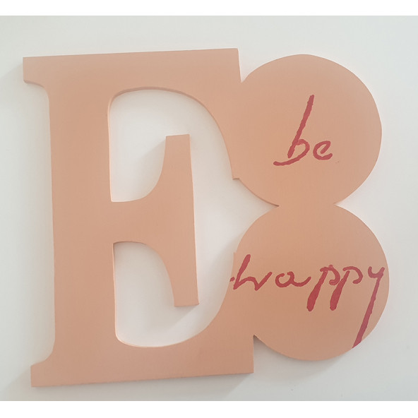 Kişiye Özel E Harfi İki Kişilik Ahşap Kahve Sunumluğu - 2