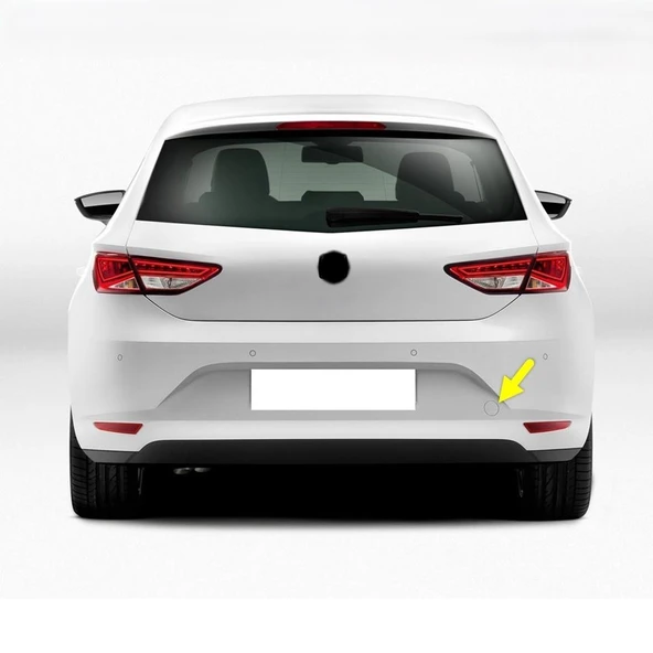 Seat Leon 3 2013-2016 Arka Tampon Çeki Demiri Kapağı 5F0807441A