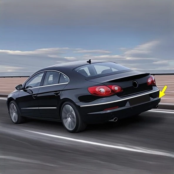 VW Passat CC 2009-2012 Arka Tampon Çeki Demiri Kapağı 3C8807441