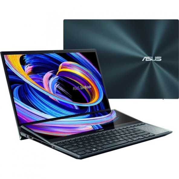 Asus Zenbook Pro Duo Oled Ux582zm-H2036w Intel Core Intel Core I7 12700H 32Gb 1Tb Ssd Rtx 3060 Windows 11 Home 15.6" Uhd 4K Taşınabilir Bilgisayar - 2
