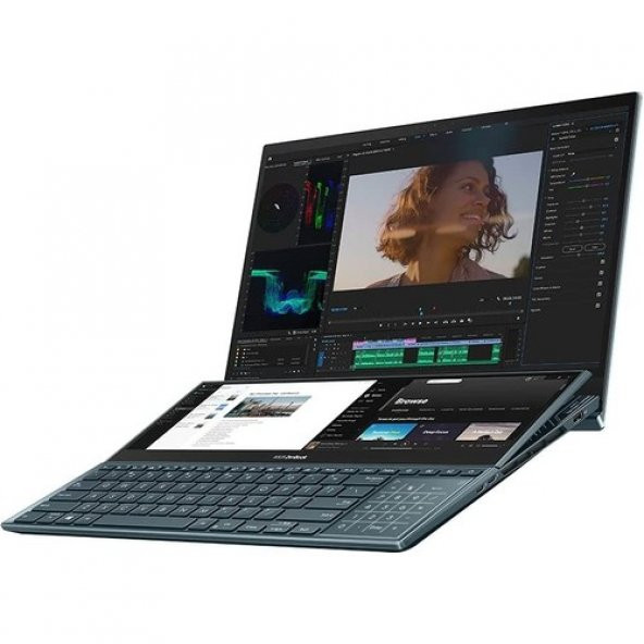 Asus Zenbook Pro Duo Oled Ux582zm-H2036w Intel Core Intel Core I7 12700H 32Gb 1Tb Ssd Rtx 3060 Windows 11 Home 15.6" Uhd 4K Taşınabilir Bilgisayar - 3
