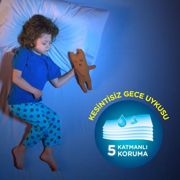 Huggies Drynites  Erkek  4-7 Yaş 17-30 Kg  60 Adet Emici Gece Külodu - Resim 3