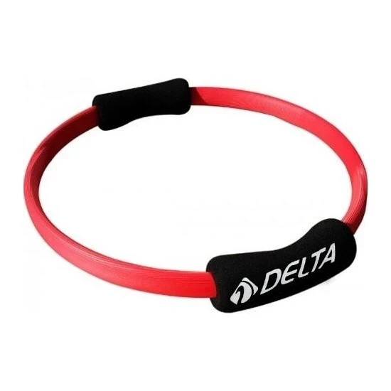 Delta  Pilates Çemberi Kırmızı 35 Cm Dura-Strong