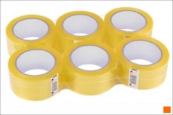 makro Makro Marka Akrilik Şeffaf Koli Bandı 45 mm x 100 metre Güçlü Yapışkanlı  1 Adet