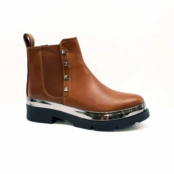 PUNTO 527102 YANDAN LASTİKLİ KADIN BOT