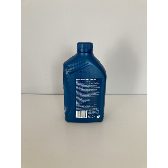 SHELL HELIX HX7 10W-40 YARI SENTETİK MOTOR YAĞI 1LT. 10/22 ÜRETİM - 2