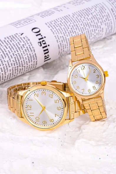 Yeni Sezon Sevgili Kombin Şık Sevgili Kol Saat Seti ST-304255 - 3