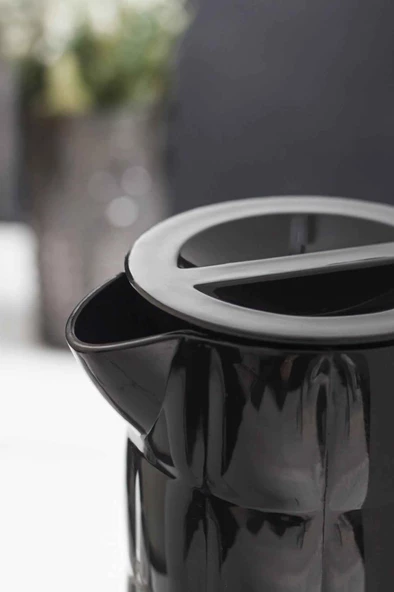 Arkilik Allegra 1,5 Lt Siyah Sürahi (Buzdolabı Kapak Rafına Sığar) - 4