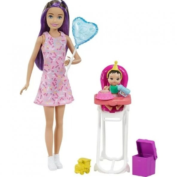 Barbie Bebek Bakıcısı Bebeği ve Aksesuarları FHY97 - GRP40