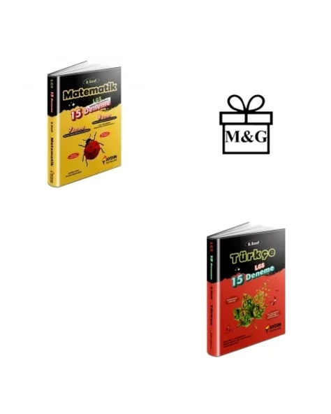 LGS 8.Sınıf Matematik 15'li ve Türkçe 15'li Deneme Sınavı