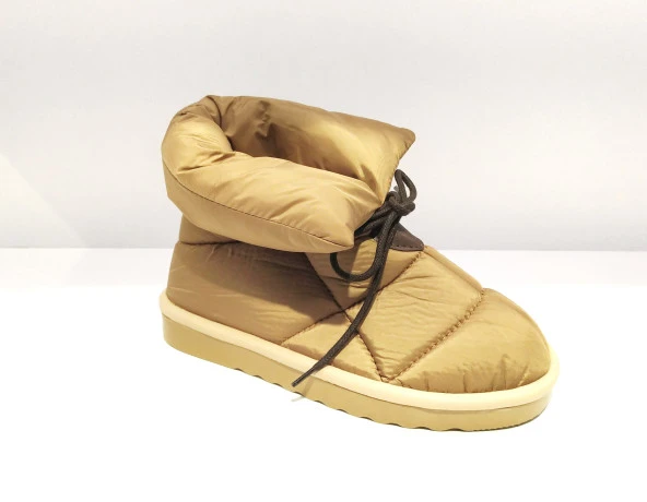 Cudo Kauçuk Taban Su Geçirmez Kadın Kar Botu - 5