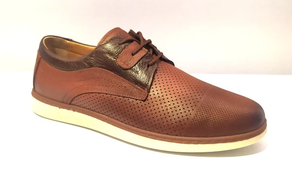 MERTTO 0330 Hakiki Deri Ortopedik Günlük Casual Erkek Ayakkabı - 2
