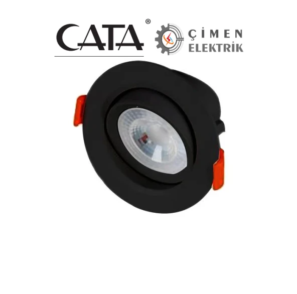 5 ADET CATA CT 5200 7W Led Spot 3200K Gün Işığı