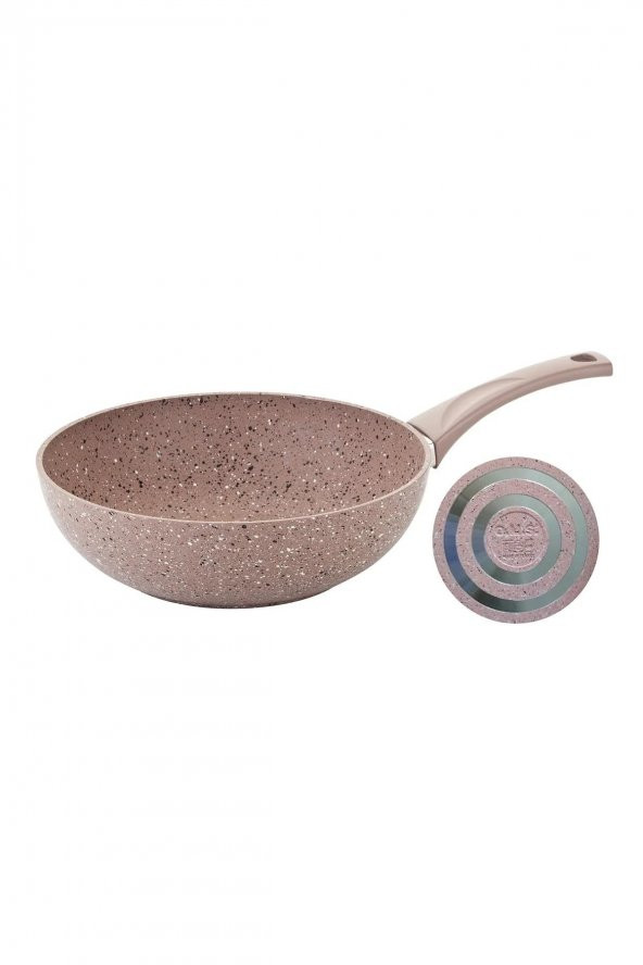 Oms 3211 Granit 28 X 9 Cm Wok Tava