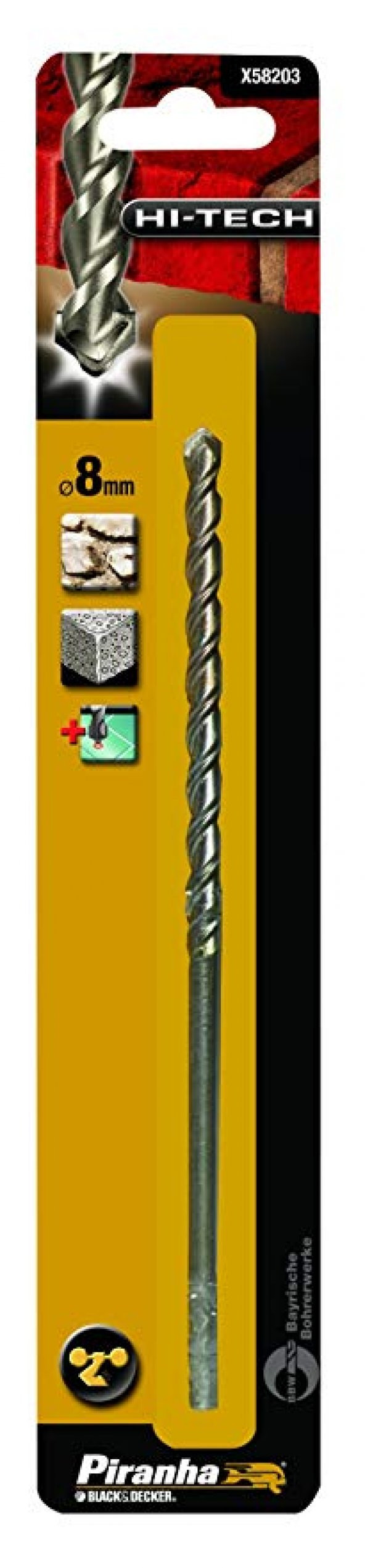X58203 - 8mm HI-TECH BETON MATKAP UCU BD