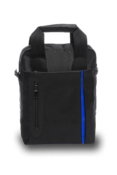 Bagorama MUJA Erkek Kumaş Çapraz Askılı Omuz Portföy Çanta - 4