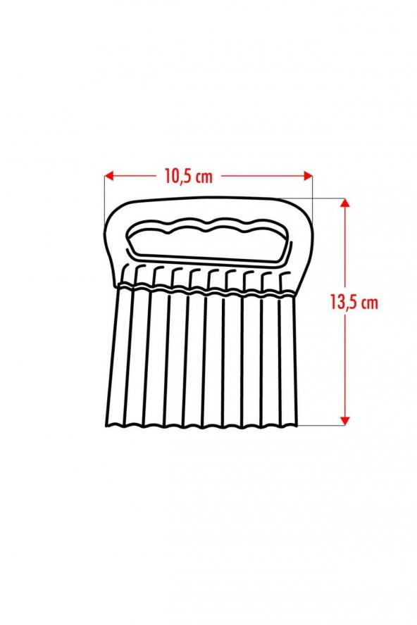 Patates Doğrayıcı Şekilli Sebze Ve Meyve Dilimleyici Hamur Kesme Aparatı Pembe - 3