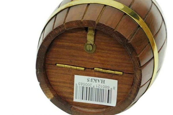 Ahşap Fıçı Kumbara - 3